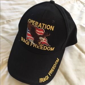 Operation Iraqi Freedom Veteran baseball cap.